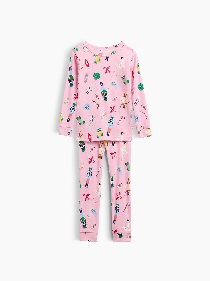 Image number 1 showing, babyGap Nutcracker Print PJ Set