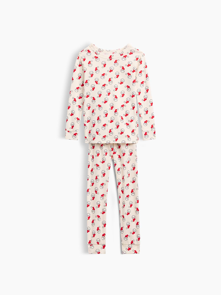 Image number 1 showing, Kids & babyGap Santa Print PJ Set