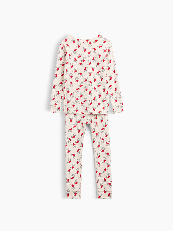 Kids & babyGap Santa Print PJ Set