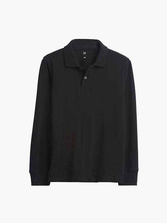 Kids Organic Cotton Uniform Polo Shirt