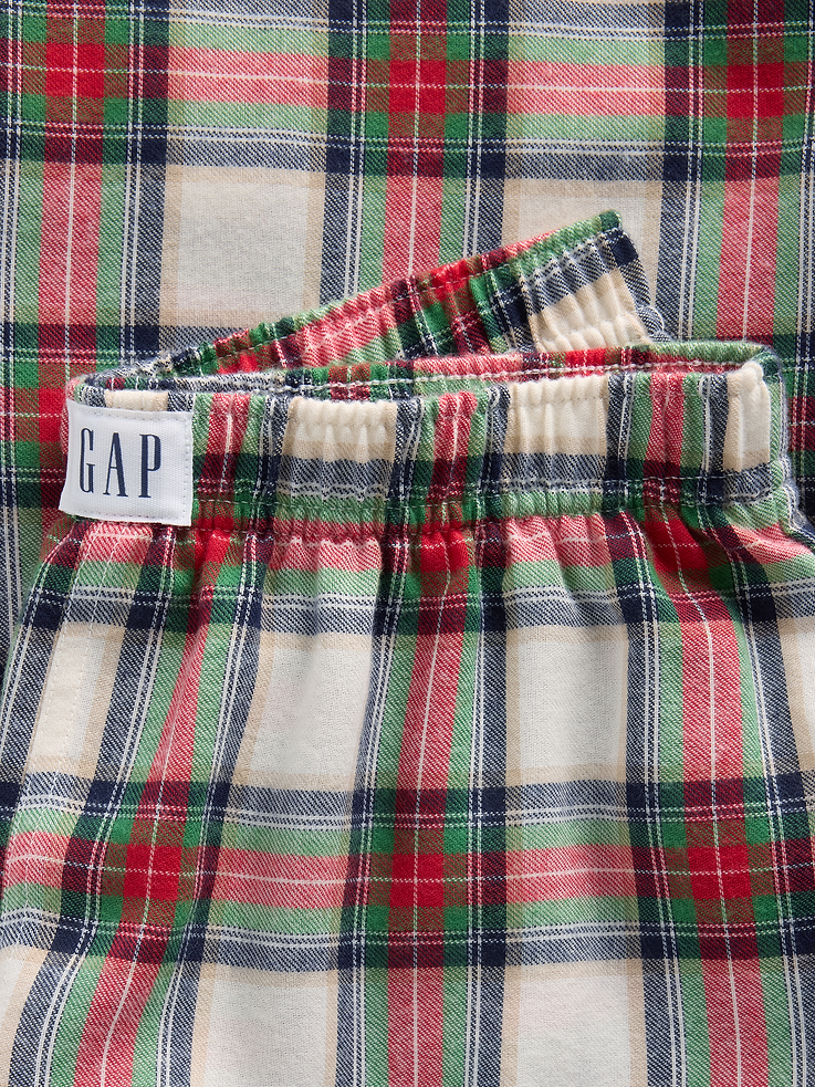 L'image numéro 5 présente Pantalon de pyjama en flanelle recyclée pour Enfant