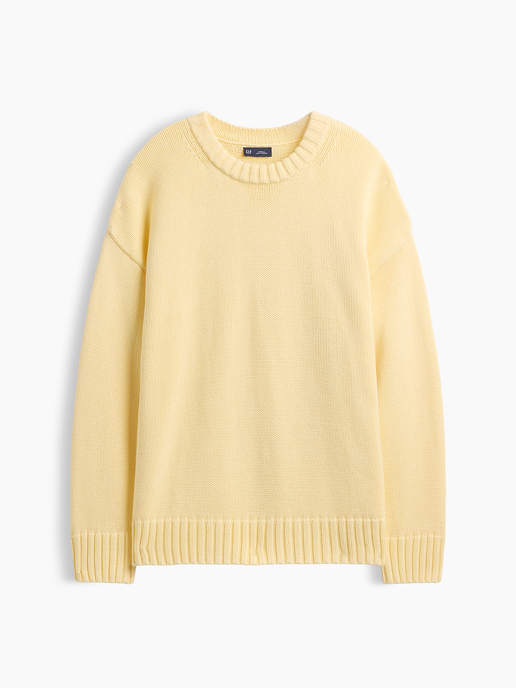 Image number 5 showing, 100% Cotton Oversized Sweater