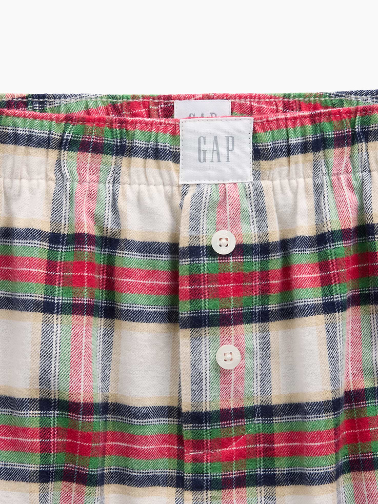 Image number 2 showing, Softest Flannel PJ Boxer Shorts
