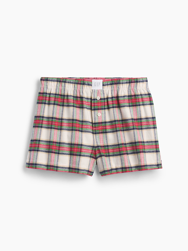 Image number 3 showing, Softest Flannel PJ Boxer Shorts
