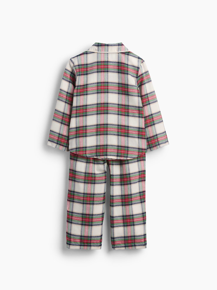 Image number 2 showing, Baby & Toddler Recycled Flannel PJ Set