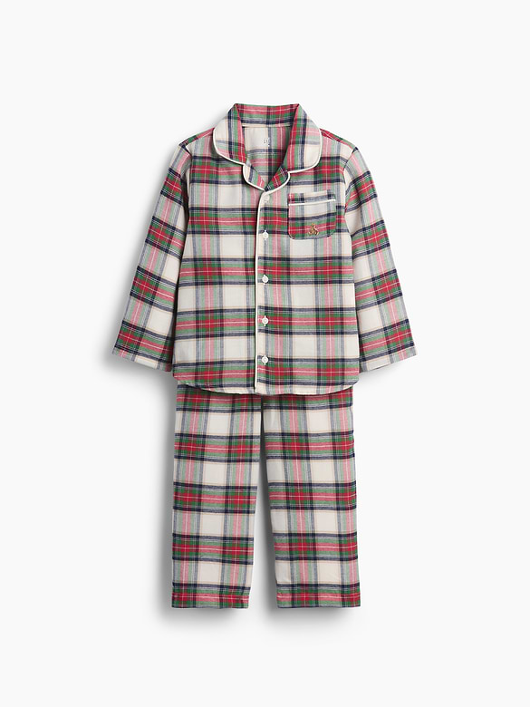 Baby & Toddler Recycled Flannel PJ Set