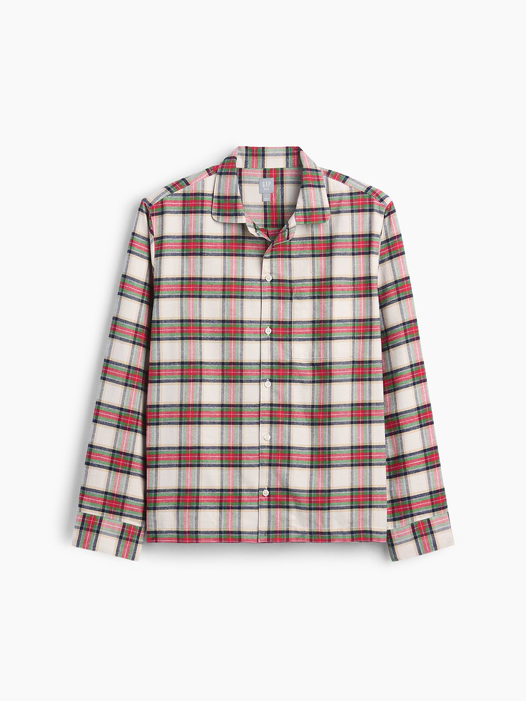Image number 7 showing, Adult Softest Flannel PJ Shirt