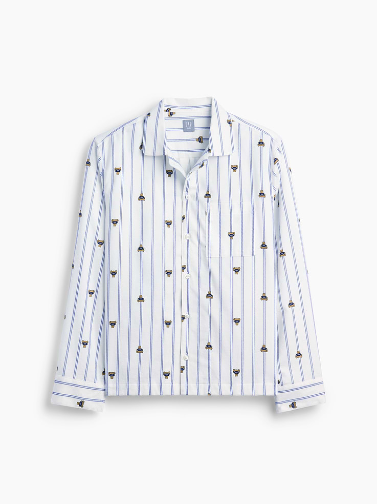 Image number 7 showing, Adult Softest Flannel PJ Shirt