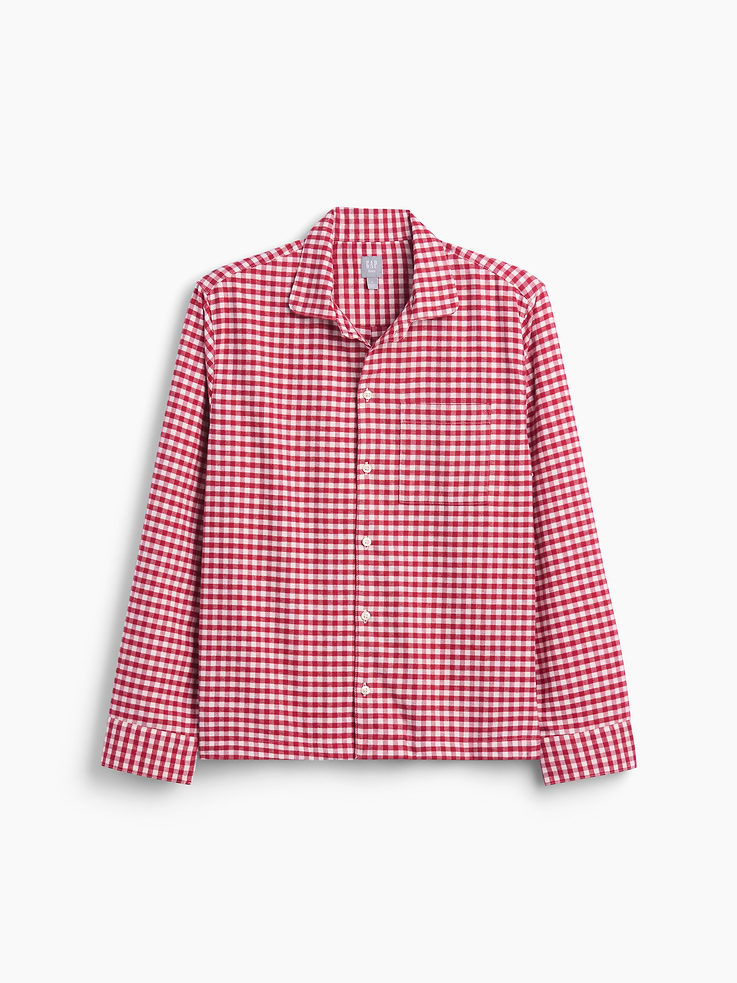 Image number 7 showing, Adult Softest Flannel PJ Shirt