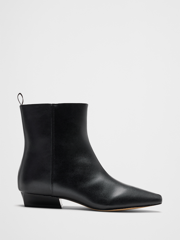 Vegan Leather Short Bootie