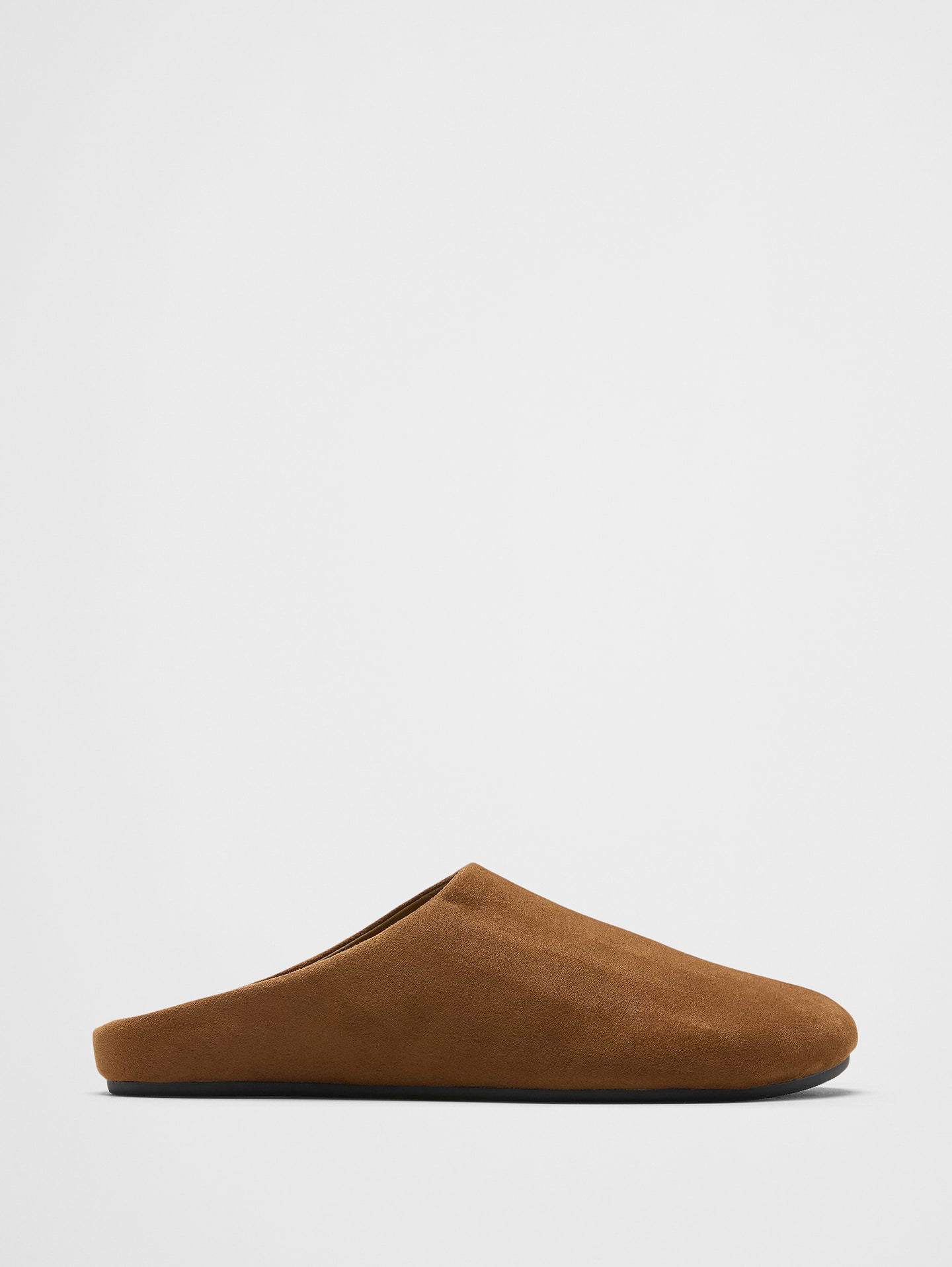 Image number 1 showing, Vegan Suede Studded Clog Mule