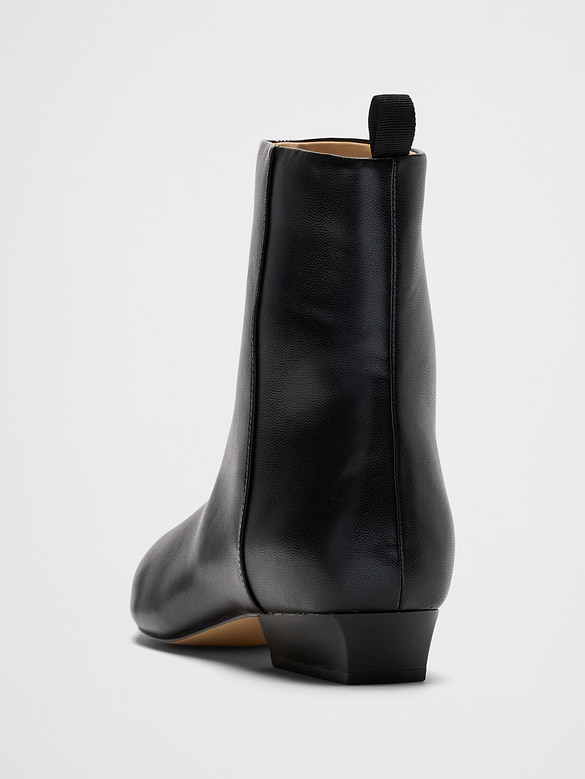 Vegan Leather Short Bootie