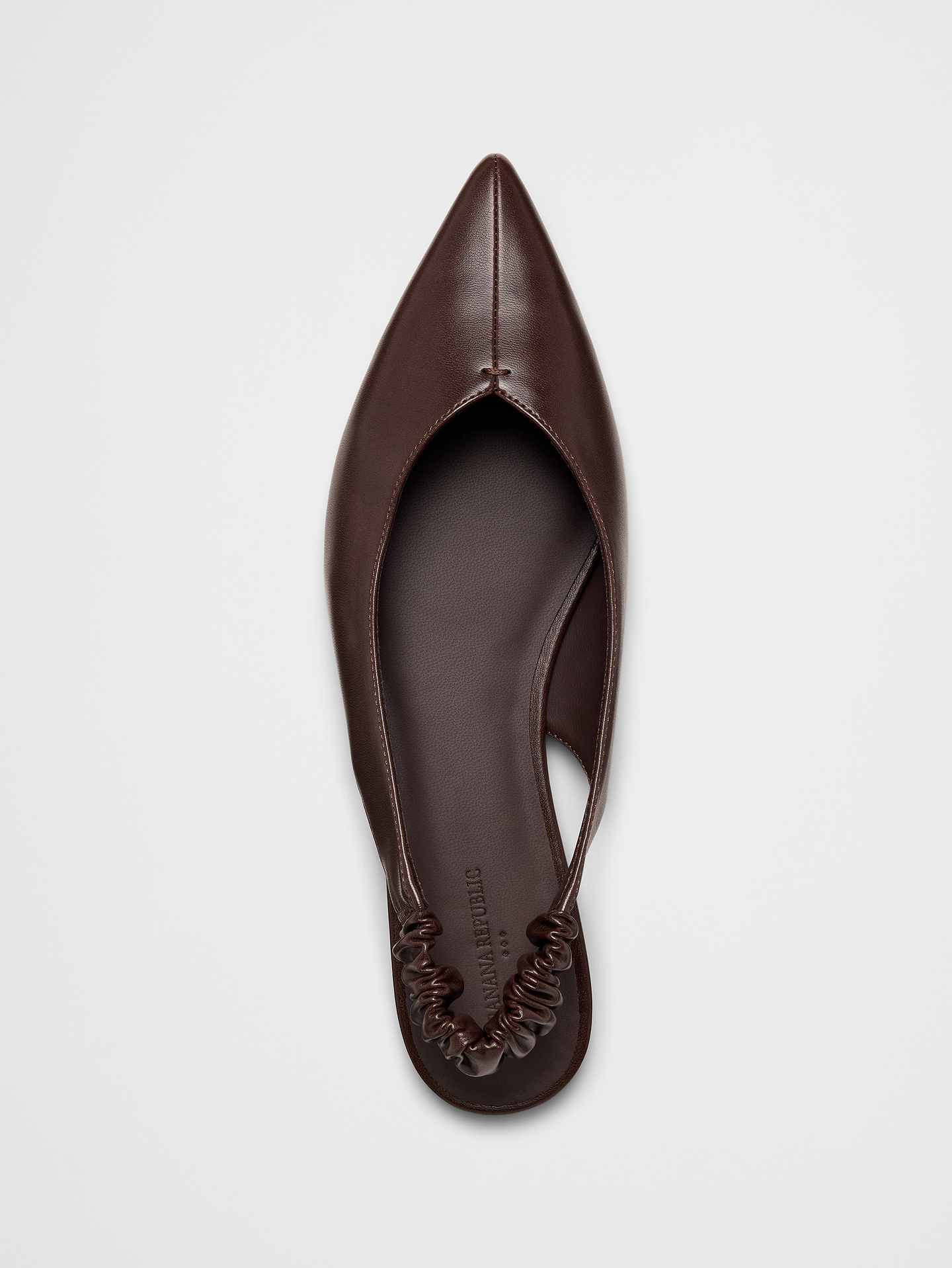 Image number 4 showing, Vegan Leather Pointed Slingback Mule