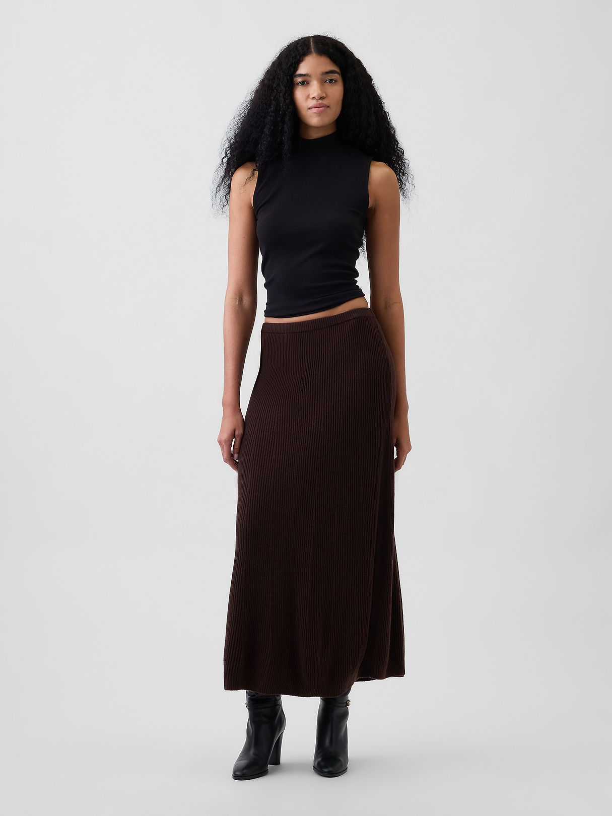 CashSoft Rib Maxi Sweater Skirt | Gap