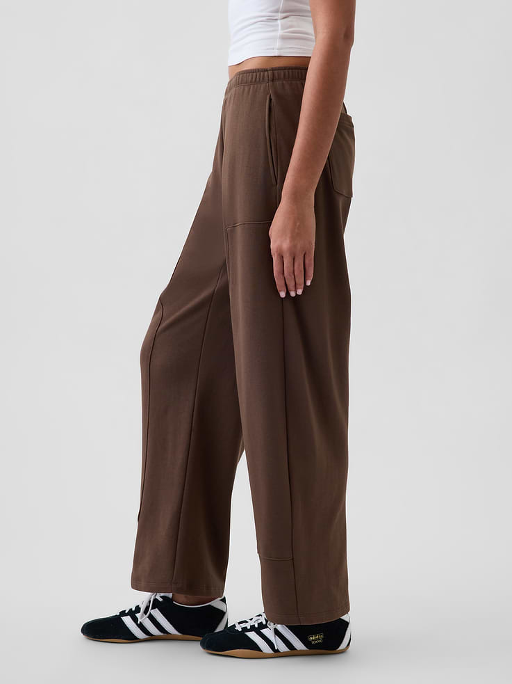Image number 3 showing, VintageSoft Terry Double-Knee Sweatpants