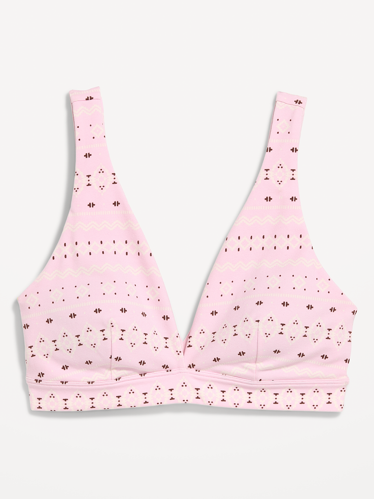 Image 3 of 4, Light Support PowerChill V-Neck Sports Bra