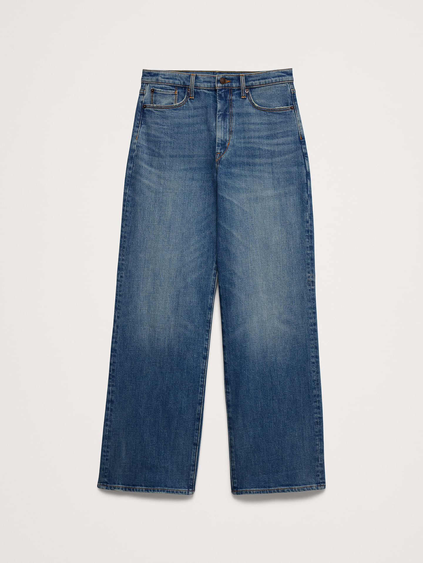 Image number 5 showing, High-Rise Relaxed Wide-Leg Jean