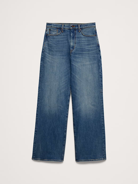 High-Rise Relaxed Wide-Leg Jean