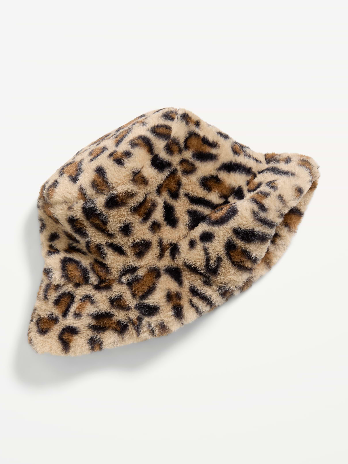Faux-Fur Bucket Hat for Girls