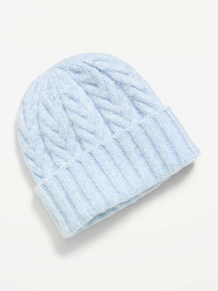 Image 1 of 1, fold-over cuff, cable-knit details, Product #1184331