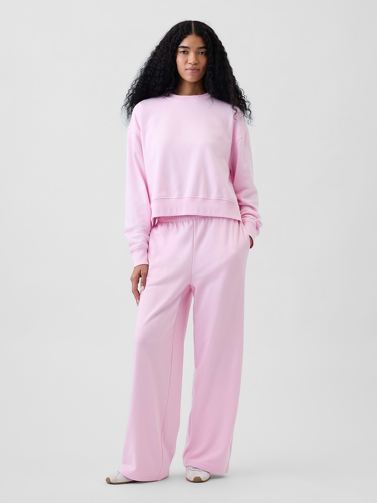 Image number 5 showing, VintageSoft Terry Oversized Wedge Sweatshirt