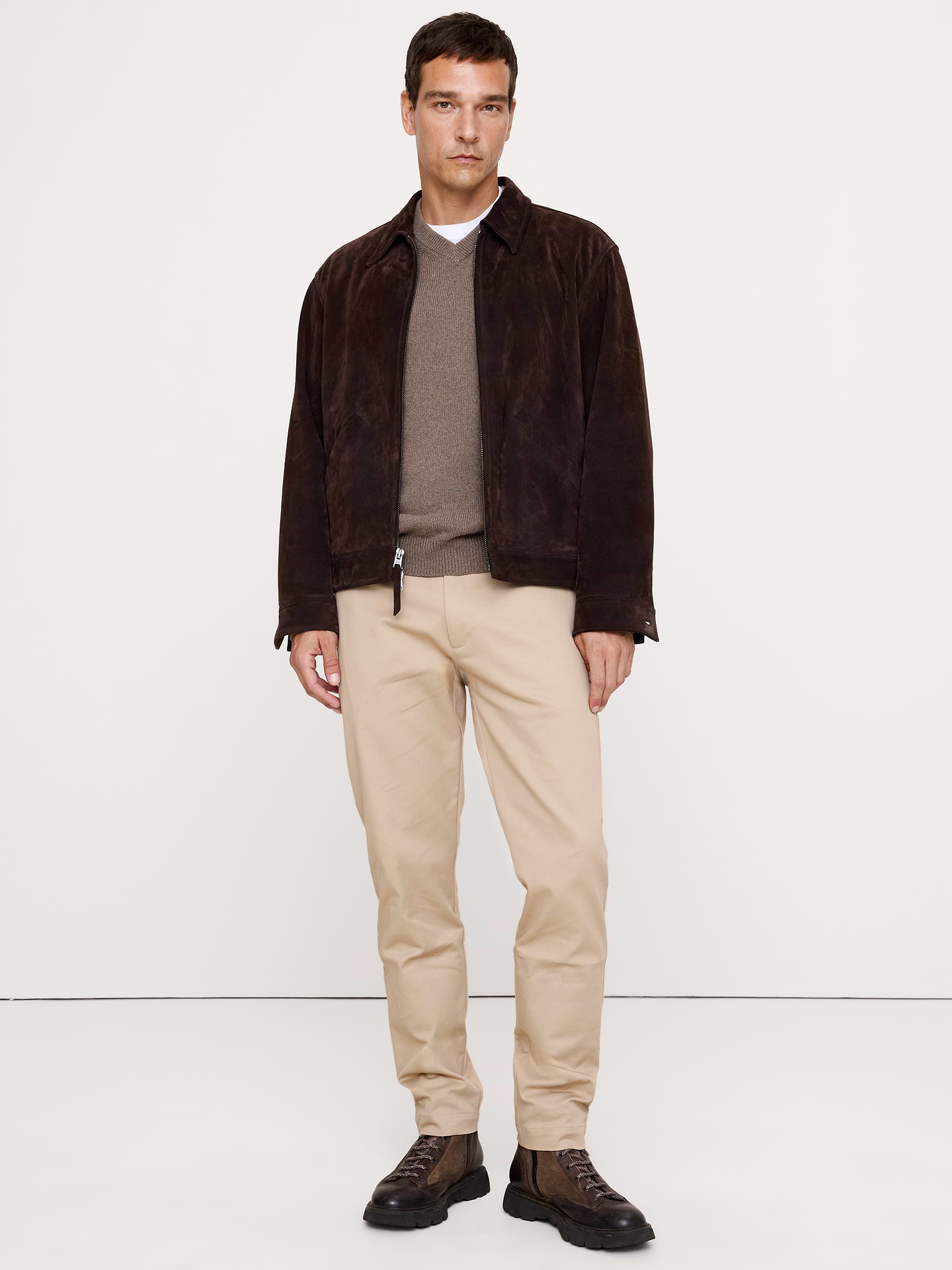 Image number 1 showing, Athletic Italian-Stretch Chino
