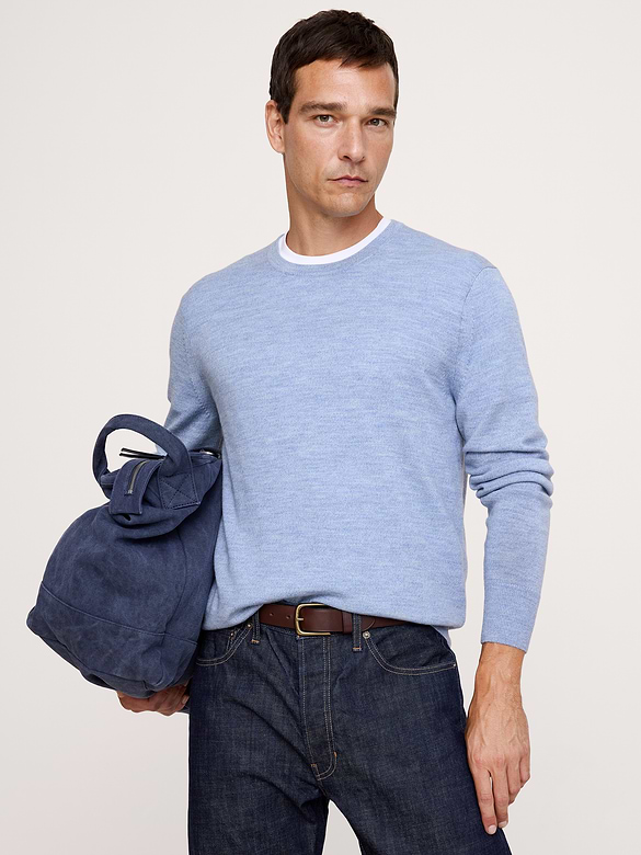 Merino Crew-Neck Sweater