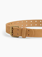 Image number 4 showing, Suede Double-Prong Belt