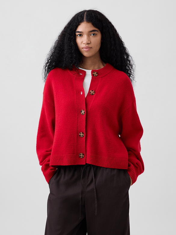 CashSoft Oversized Chunky Cardigan