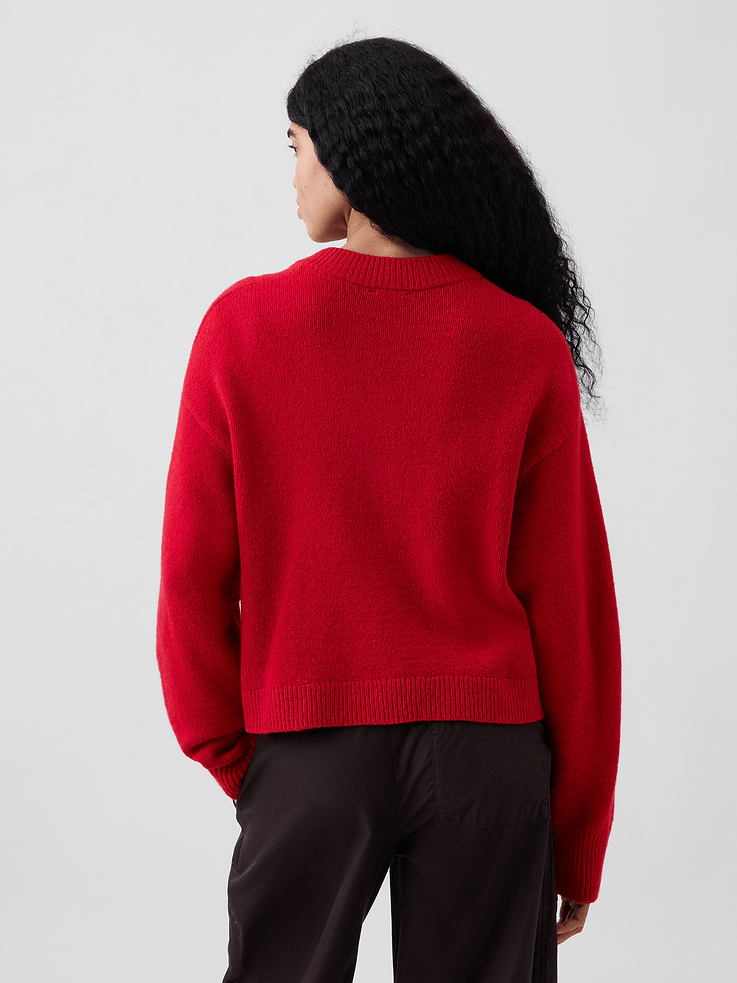 Image number 3 showing, CashSoft Oversized Chunky Cardigan