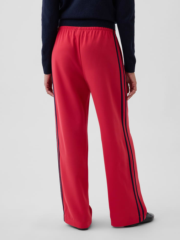 Image 4 of 6, Easy Wide-Leg Pants