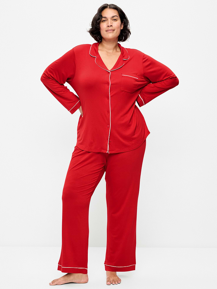 Image 6 de 7, Ensemble pantalon en tricot de jersey Grasse matinée