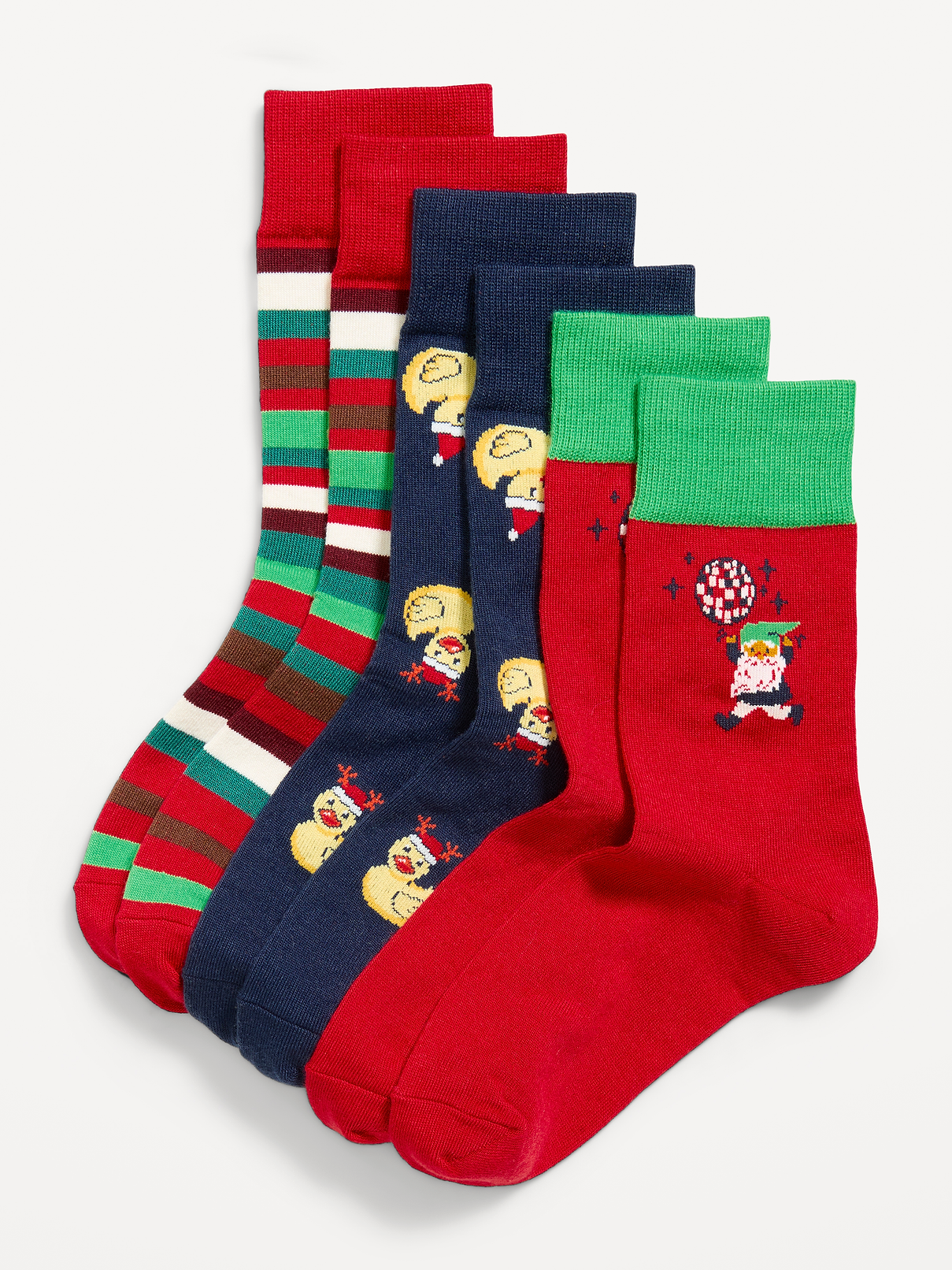 Crew Socks 3-Pack for Boys