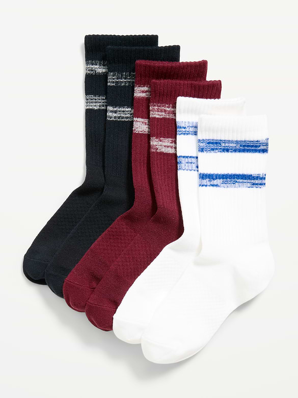 Crew Socks 3-Pack for Boys
