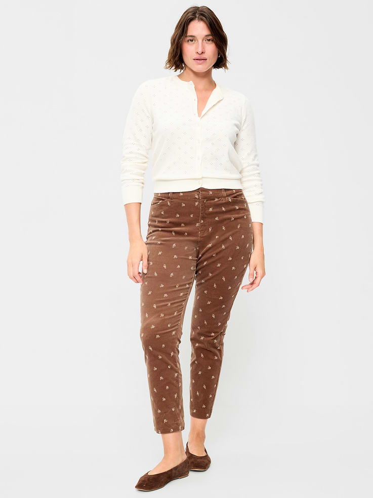 Image number 6 showing, High-Waisted Pixie Skinny Ankle Pants