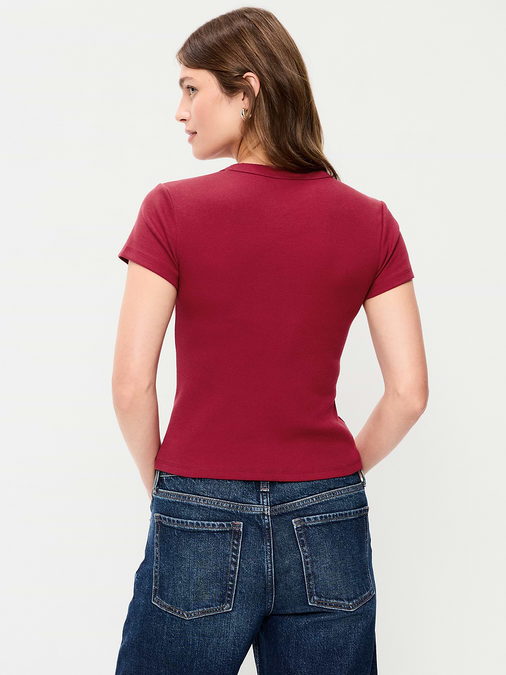 Image number 2 showing, Snug Crop T-Shirt