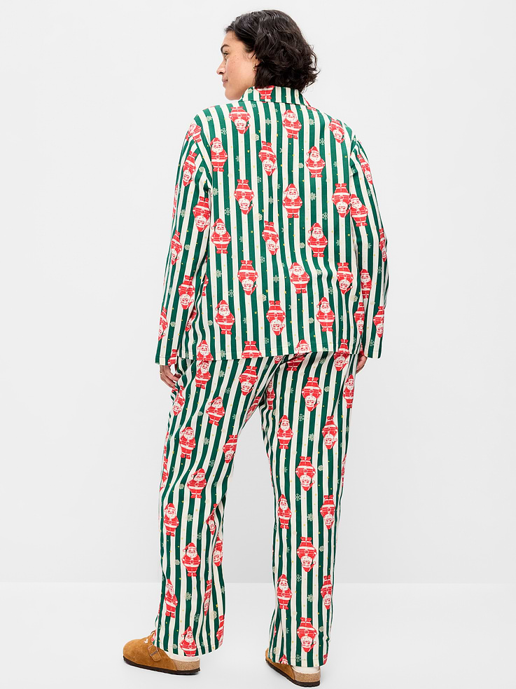 Image 8 de 8, Pyjama en flanelle à motif pour femme