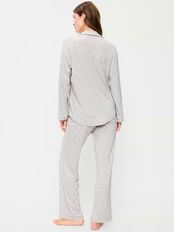 Sunday Sleep Knit Jersey Pant Set