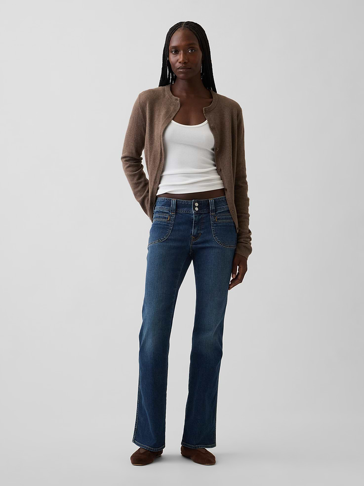 Image number 1 showing, Low Rise Long & Lean Jeans