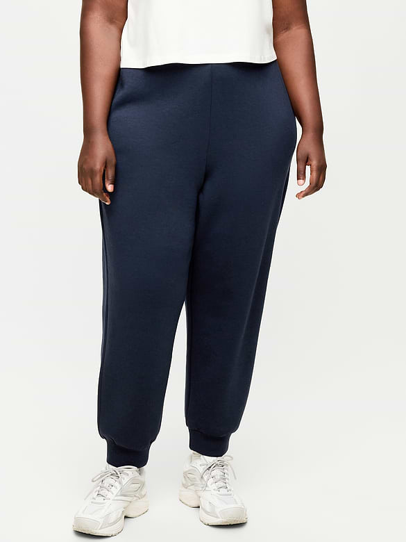 High-Waisted Bounce Fleece Jogger Sweatpants