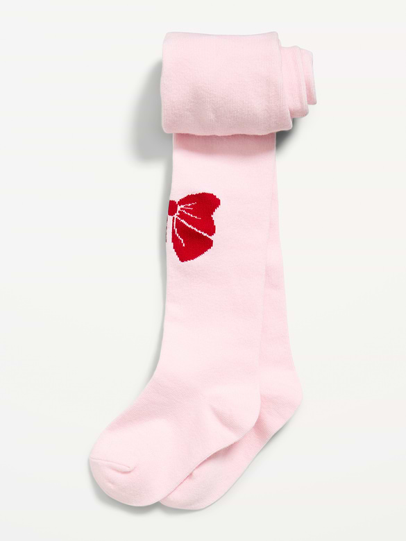 Soft-Knit Tights for Toddler Girls