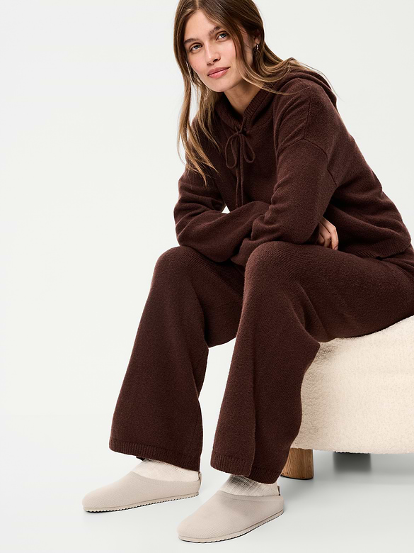 Cozy Knit Mule Clogs for Women