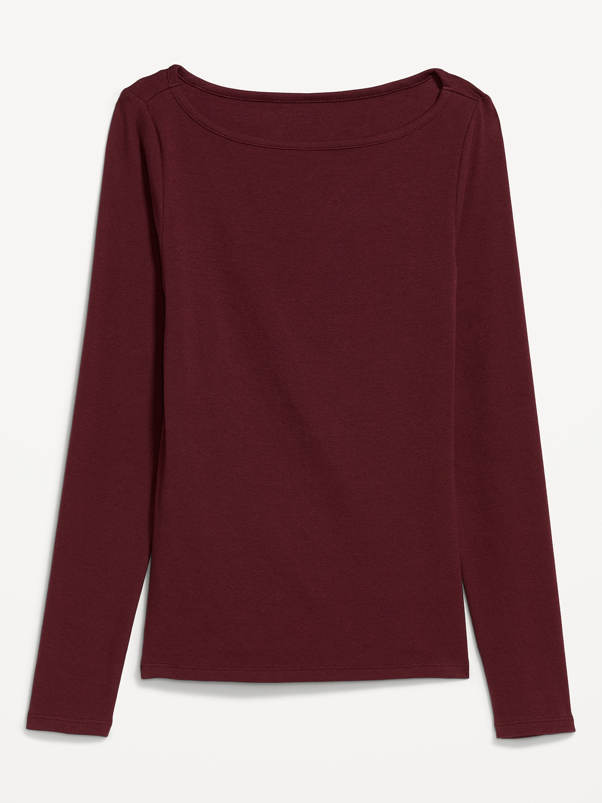 Snug Long-Sleeve Boatneck T-Shirt | Old Navy