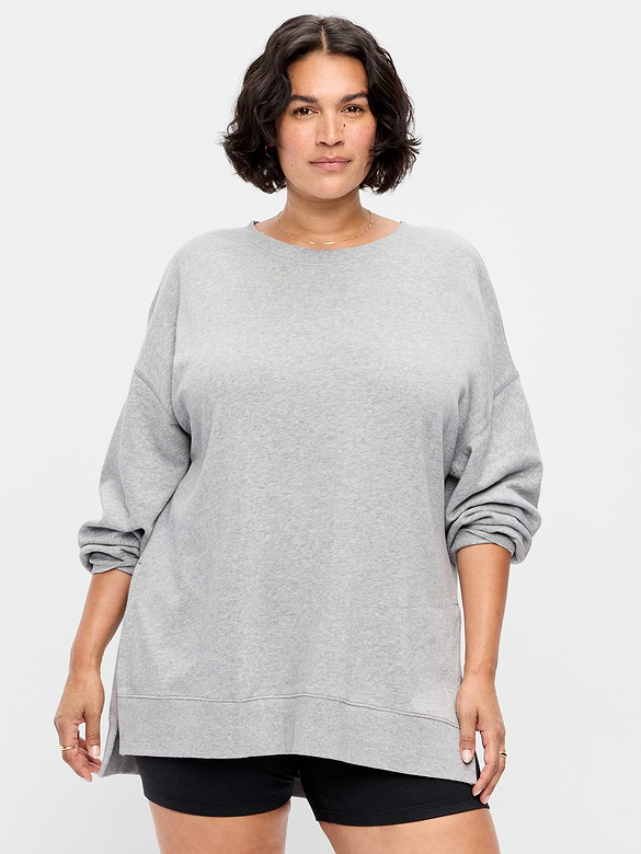 SoComfy Relaxed Tunic Sweatshirt