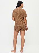Image number 3 showing, Maternity Classic Pajama Short Set