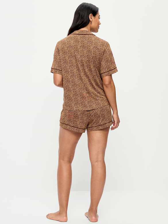 Maternity Classic Pajama Short Set