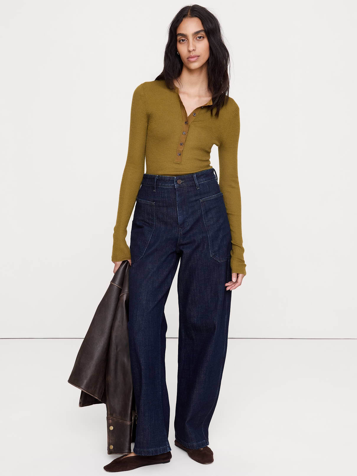 Featherweight Cashmere Henley