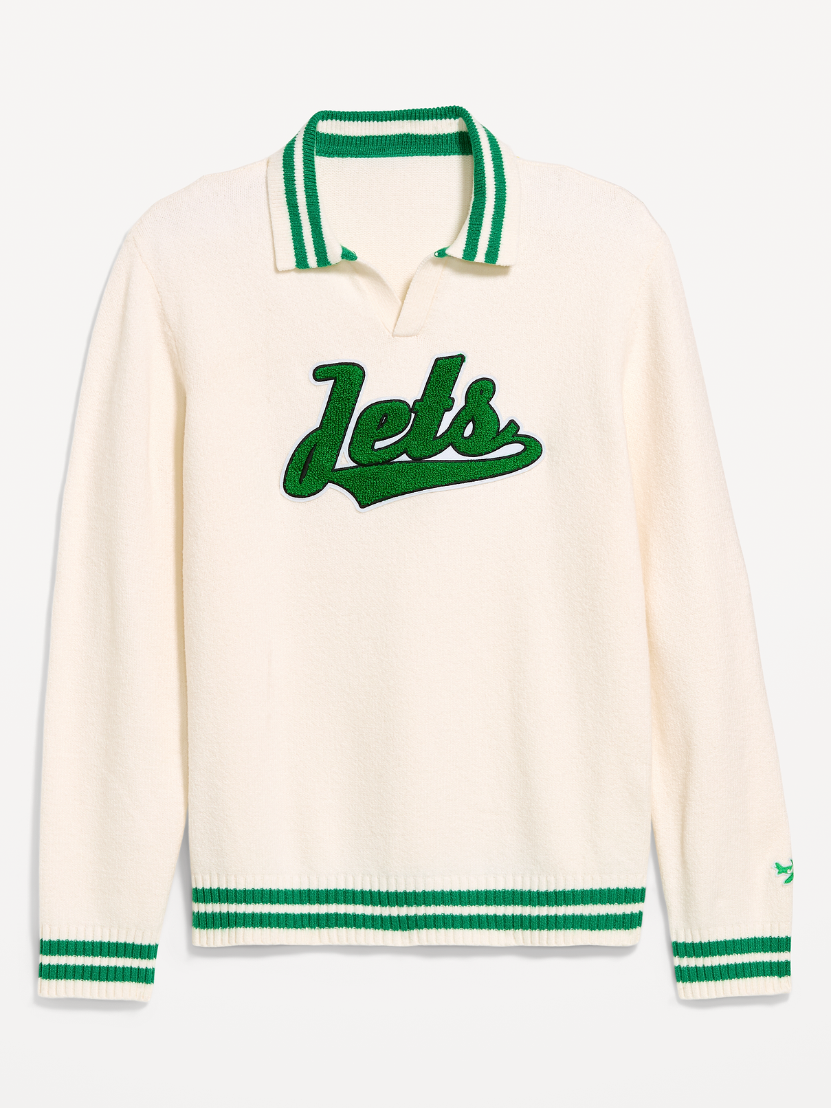 Image number 1 showing, New York Jets Collared Sweater for Men
