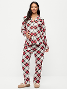 Image number 1 showing, Maternity Classic Pajama Set