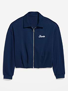 Image number 1 showing, New York Giants Oversized Fleece Bomber Jacket for Women